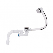 Сифон для ванни Lidz (WHI) 60 03 V002 01 з ревізією (вихід 50 мм) Сифон для ванни Lidz (WHI) 60 03 V002 01 з ревізією (вихід 50 мм)